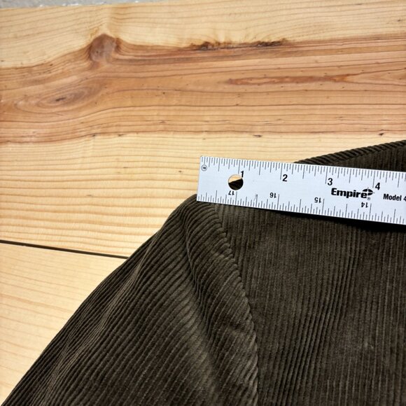 Vintage Polo Ralph Lauren Blazer Mens Large Green Olive Brown Corduroy - Picture 10 of 15